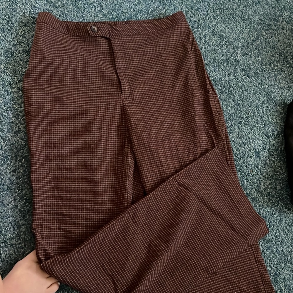 Checkered Dress Pants
